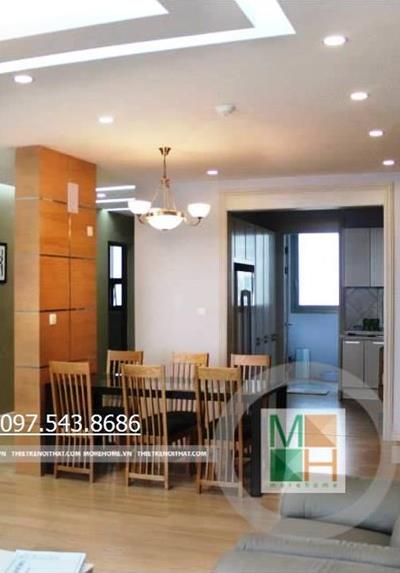  Thi công nội thất hiện đại tại chung cư Huyndai HillState - Chị Thủy